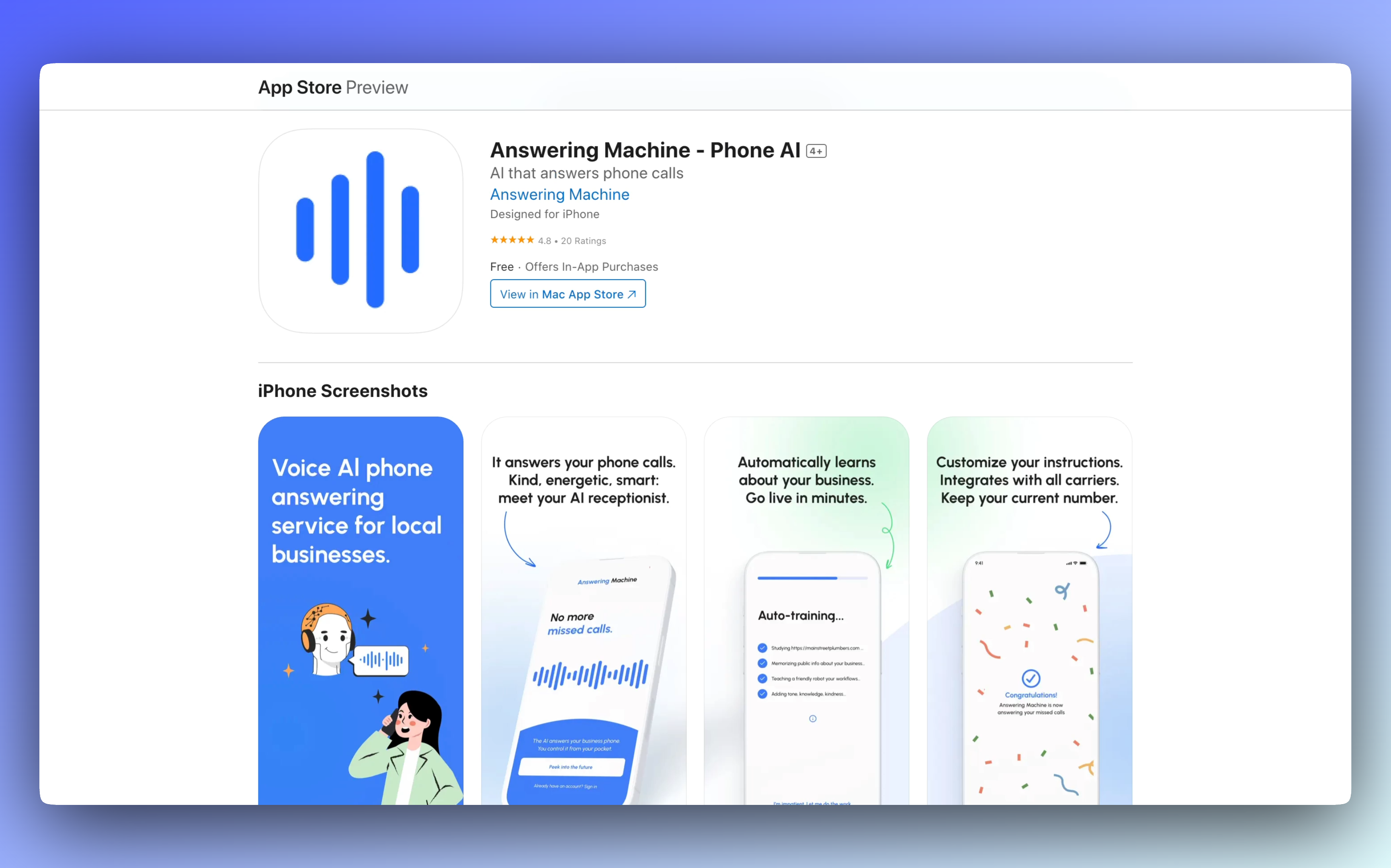 Answering Machine App